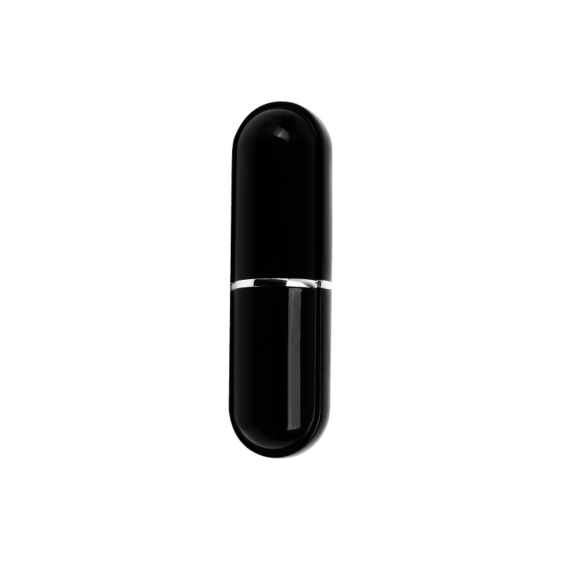 84.9mm Black Lip Balm Lipstick Capsule