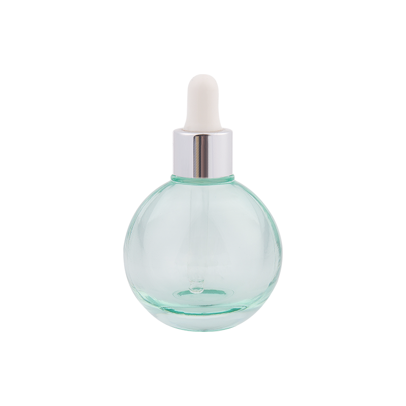 50ml Spherical Glass Essence Dropper Bottle