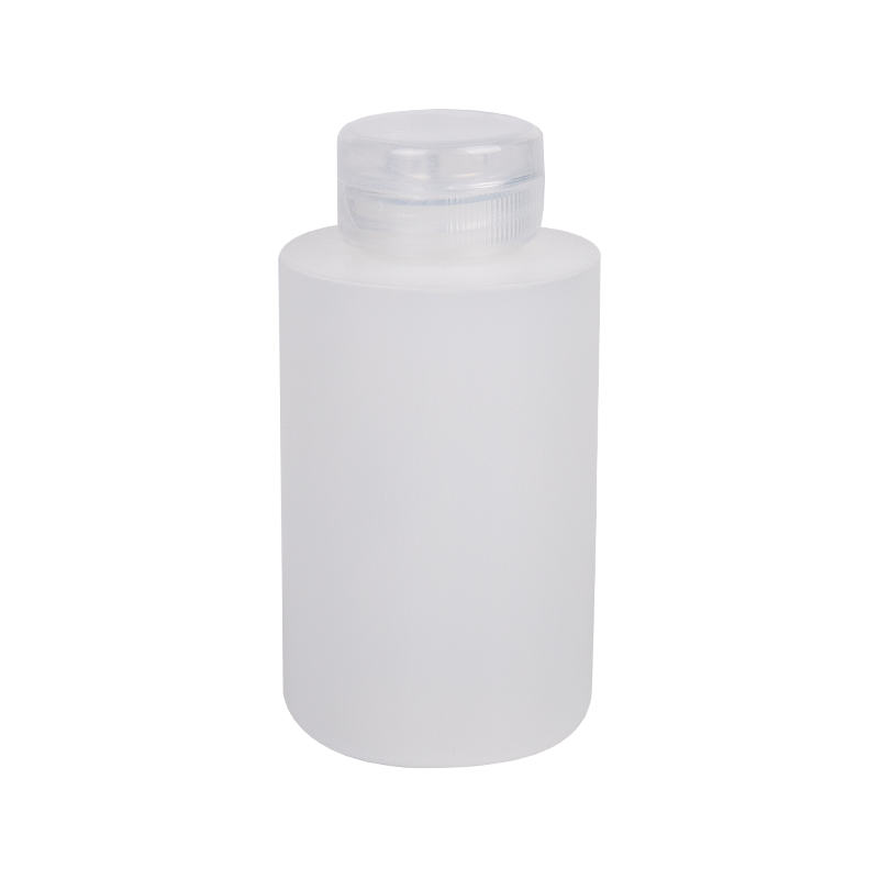 100ml HDPE Round Bottle with Clear Screw Cap